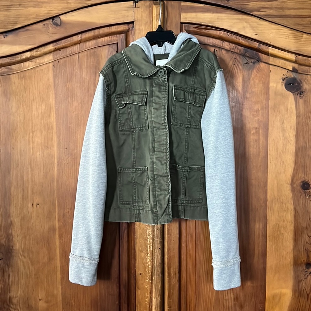 Mudd hooded jacket girls size 12
